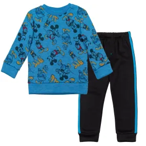 Disney Mickey Mouse Fleece Sweatshirt and Pants Set