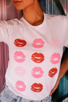 Lips Graphic Print Tee