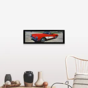 "1959 Corvette" Black Framed Print