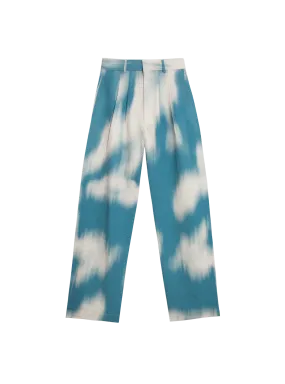 Resort Pants (Seersucker Sky)