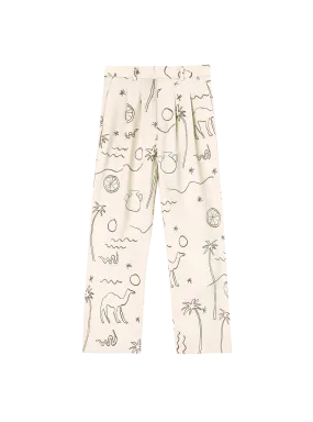 Studio Resort Pants (Oasis Cream)